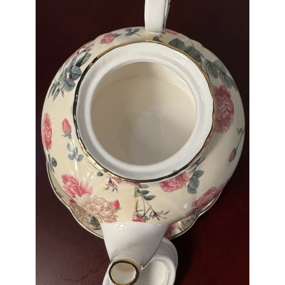 grace teaware tea for one Peony And Rose Floral Teapot Cup Saucer